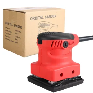 230W Electric Linear Brushless Metal Orbital Sander Speed With Vacuum Function Eccentric Grinding Machine Electric Sander