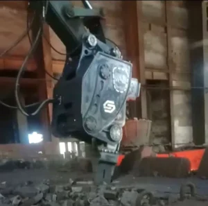 25 35 T Strong Power Vibro Ripper Evening Working Concrete Breaking Excavator Parts Hydraulic Vibro Hammer for XCMG