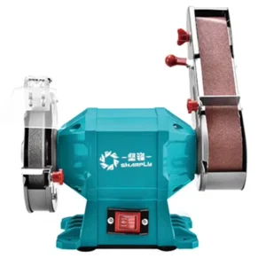 250W Electric Industrial Small Table Desktop Bench Grinder Double 150mm Wheel Polishing Machine Dust Management 110 220V