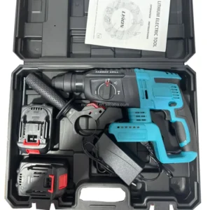 26mm 18 20V Battery Powered Brushless Electric Rotary Hammer Drilling Machine Industrial Professional Blue Model RH1