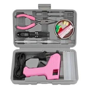 27pc 10W Electric Hot Melt Glue Gun Kit for Arts Crafts DIY Home Repairs Modeling Craftwork OEM ODM Ready