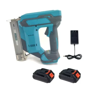 2Gear Brushless Cordless Electric Nail Gun YS NG001 Industrial DIY Grade 1 Set Nails 21V 3.0Ah Battery 2.5in Nail Length 100