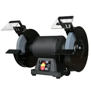 2HP 10 Inch Low Speed Electric Bench Grinder 1750 RPM 13A Motor High Precision Wobble Free Black
