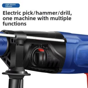 3 1 Multi Function Electric Rotary Hammer Impact Drill Demolition Hammer Industrial High Power Clutch Lithium Ion Factory Direct