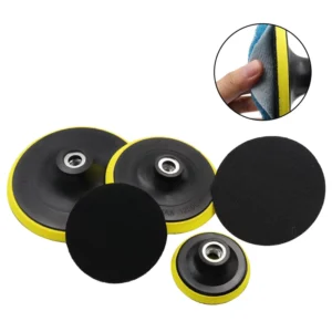 3 4 5 6 7inch Sanding Disc Backing Pad With 10 14mm Drill Rod Self adhesive Sander Pad Electric Polishing Machine Accessories