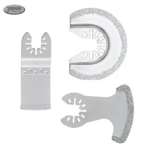 3 Pcs Oscillating Multi Tool Diamond Grout Removal Blades for Grit Grout Removal