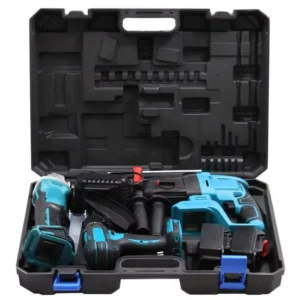 3-in-1 Power Tool Combo Hammer Drill Angle Grinder and Electric Drill Set for Construction and DIY Projects Hand Tools