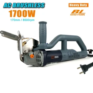 3200W 170mm AC Brushless Wall Chaser with 8,500 Rpm Heavy Duty Professional Grooving Machine Cutter Power Tool