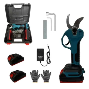 32mm Electric Pruner Rechargeable Lithium ion Battery Power Shears Scissors Goat Hoof Trimmer Telescopic Pruner Brushless Motor