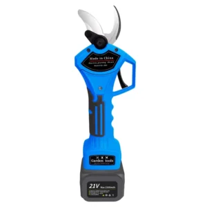 32mm Professional Rechargeable Battery Powered Vineyard Scissors Finger Protection Electric Pruner Shears