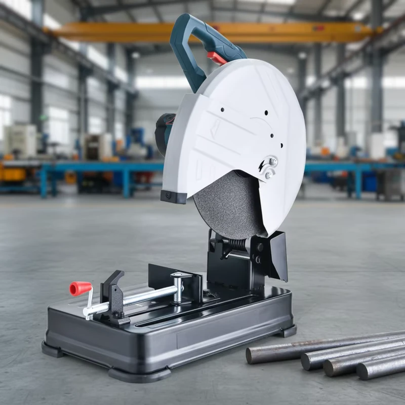 Industrial Cutting Tools Built for Metal, Concrete, and Wood 1 355mm Electric Metal Cut Off Machine 2800W High Power Industrial Chop Saw