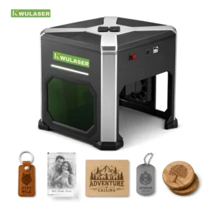 3W Powerful Laser Engraving Machines Marking Equipment Wood Cutter Compact Laser Engraver for Craft Makers