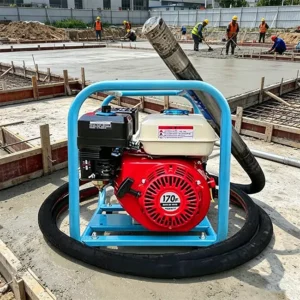 4-10M Petrol Gas Powered Concrete Vibrator Insertion Vibrator Road Building Cement Gasoline Engine Floor Stand Concrete Vibrator
