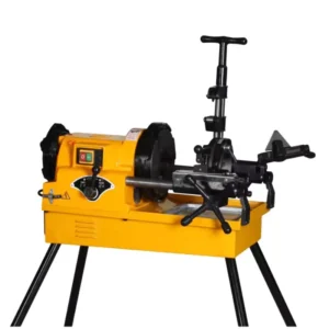 4 inch 750W Electric Wire Sleeve Machine 1/2-3 Power Pipe Threader for Fire & Car Metal Pipe Cutting
