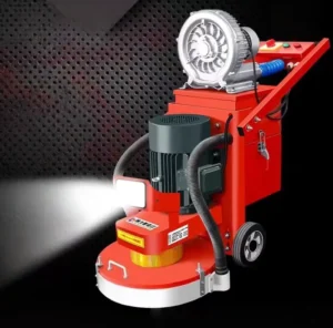 400 Type Electric Built in Dust Suction Fan 4 claw Floor Grinding Machine with Lighting