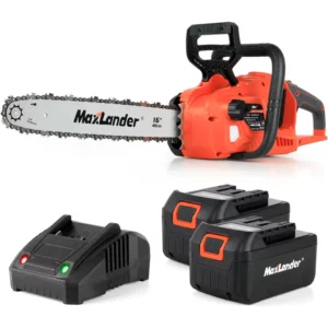 40V Lithium Battery Garden Power Tools Wood Cutting Cordless Electric Chainsaw Machines 40V Brushless Electric Chain Saw