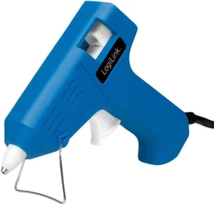 40W Low Temp Blue Hot melt Glue Guns with 2pcs Hot Melt Glue Sticks for American Market