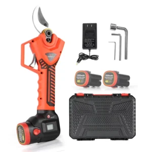 40mm 1.6-inch Rechargeable 16.8V Battery-Powered Electric Trimmer, Cordless Home Garden Pruning Shears, Electric Scissors