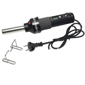450W Electric Hot Air Gun with LCD Display Adjustable Temperature Power Tool for PGA BGA Desoldering Hot Air Tool