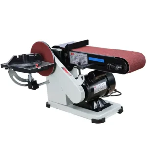450W Electric Woodworking Machine 4 X 6 Belt Disc Sander 6 Belt Width 9 Disc Industrial Grade for Hotels