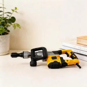 50J High Impact Electric Demolition Hammer 2400W Full Copper Motor Oil Lubrication for Concrete Rock Demolition