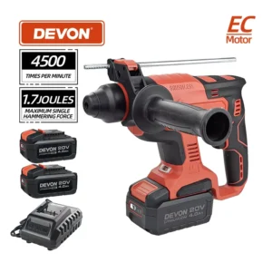 5401 Li 20 Cordless Power Tool Set 800W Brushless Charging Hammer Lithium Impact Drill for Concrete Heavy Electric Drill