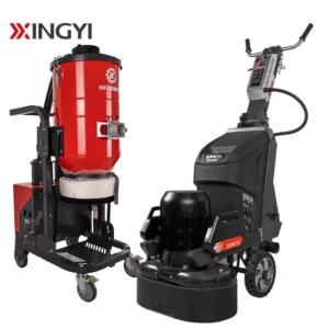 580mm Dual Heads 5.5KW 23″ One Phase Epoxy Removal Terrazzo Polishing Concrete Floor Grinder With Vacuum