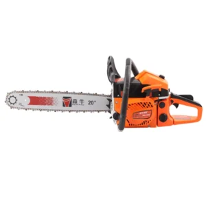 5900 58CC Gasoline Chainsaw 2-Stroke Powerful Handheld Wood Cutting Machine for Garden Work