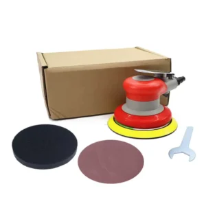 5inch 125mm Pneumatic Dual Action Random Orbital Air Sander Variable Speed Professional Grade Low Vibration
