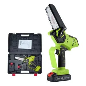 6 Inch Electric Professional Chain Saw Electric Hand 7500mAh Cordless Portable Mini Chainsaw