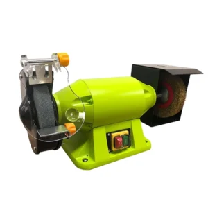 6″ Industrial Bench Grinder with Steel Brush Grinding Machine with Stone & Wire Wheels (GS/CE/EMC)
