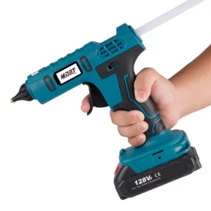 600W Cordless Hot Melt Glue Gun Anti scald Rechargeable with 10pcs 11mm Glue Sticks Home DIY Repair Tool
