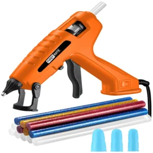 60W Full Size Hot Glue Gun Kit with 12pcs Glue Sticks