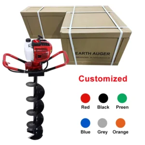 62cc Gas Earth Auger Drill Post Hole Digger 2 Stroke Power Head Auger