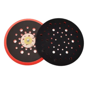 6Inch 148mm 52 Holes Hook and Loop Dust free Sanding Backup Pad Vacuum Sander Backing Plate for Rotary Tool Polishing