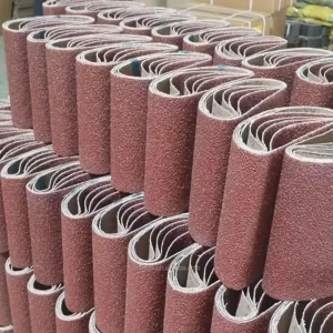 7 7/8 X 29 1/2 Inch (200*750mm) Flooring Sanding Belts Red Aluminum Oxide Bande De Poncage 200x750mm for Sander Machine