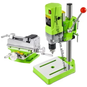 710W Laser Bench Drill Press Stand With 4 Inch Cross Bench Pliers Drilling Machine