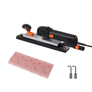 710W Long Board Central Vacuum Orbital Sander Eccentric 5.0mm with 70x400mm Backing Pad
