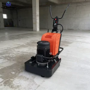 720Mm 12Discs Hand Push Concrete Ground Grinder 380V Electric Concrete Grinding With Vacuum