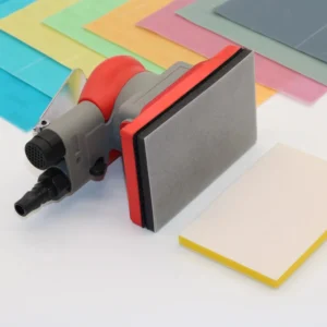 73*120mm Pneumatic Polisher Air Square Orbital Sander for Car High Efficiency MR SERIES Square Pneumatic Sanders