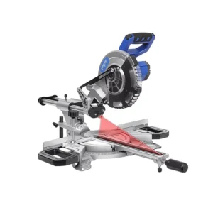 8 Inch Wood Saw Machines 20V Cordless Sliding Miter Saw for Aluminum Window Door Cutting Tile Saw Metal Saw Battery Power Source
