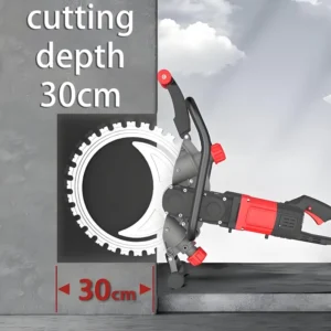 8000W Saw Ring Saw 406mm Electric Hand held Deep Cutting Saw Brushless Power Cutting Saw