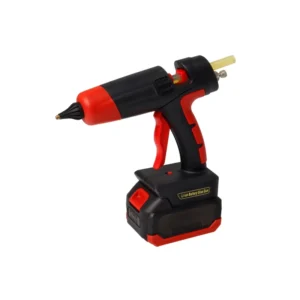 80W 150W Custom Cordless Rechargeable Battery Plastic Hot Melt Glue Gun with Copper Nozzle and 11mm Glue Sticks for DIY Crafts