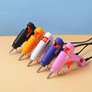 80W 150W Dual Temperature Hot Glue Gun, High Temp Electric DIY Glue Gun with Copper Nozzle, Plastic Body