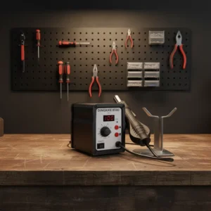 858D Solder Station Digital Hot Air Rework Heat Gun for Mobile Phone Repair