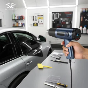 866B Dual Temperature Hot Air Gun 2000W High Power Portable Heat Gun Complete Tool Set for Home Use
