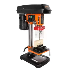 8in Drill Press 500W Five speed Belt Adjustment with LED Light