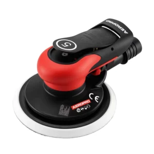 AEROPRO A313 Air Random Orbital Sander 6 Inch 3mm/5mm Orbit Da Sanders Low Vibration for Autobody Repairs Shop