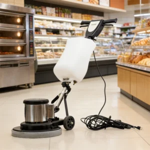 AT 201 Heavy Duty Concrete Floor Grinder Polisher Machine 2HP 175RPM for Warehouse