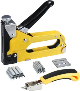 Adjustable DIY Grade Nail Gun Staple Gun for Furniture Woodworking Upholstery OEM ODM Supported Hand Tool